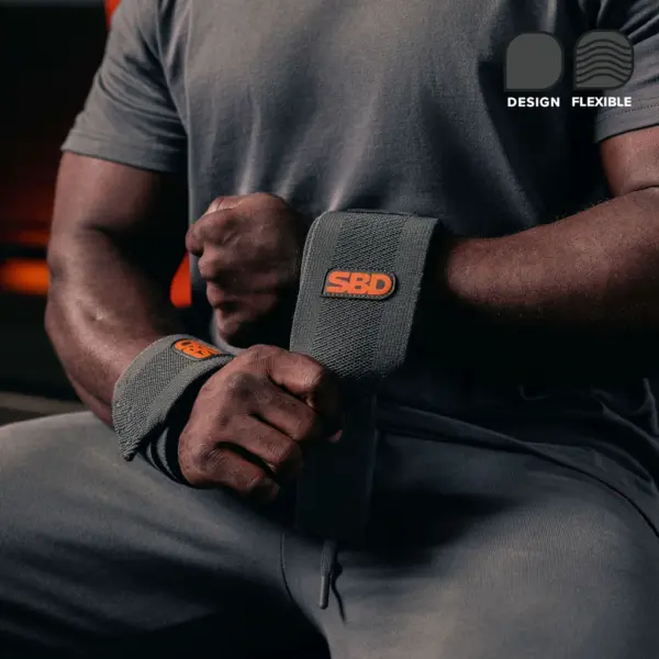 Forge Grey Wrist Wraps - Image 3