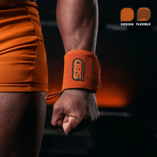 Forge Orange Wrist Wraps - Image 2