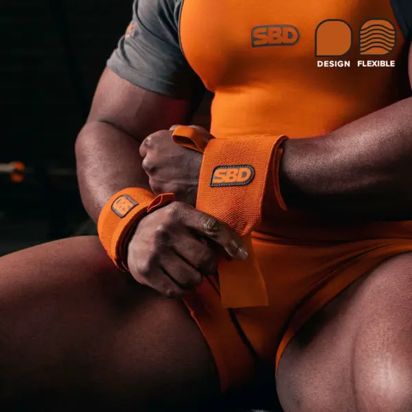 Forge Orange Wrist Wraps