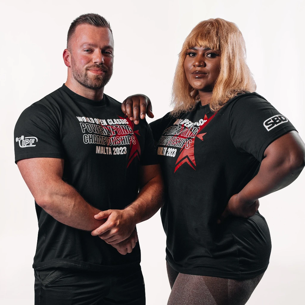 2023 IPF Classic Worlds Competition T-Shirt - Image 3