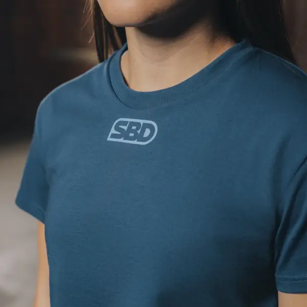 Reflect Crop Top Teal - Image 3