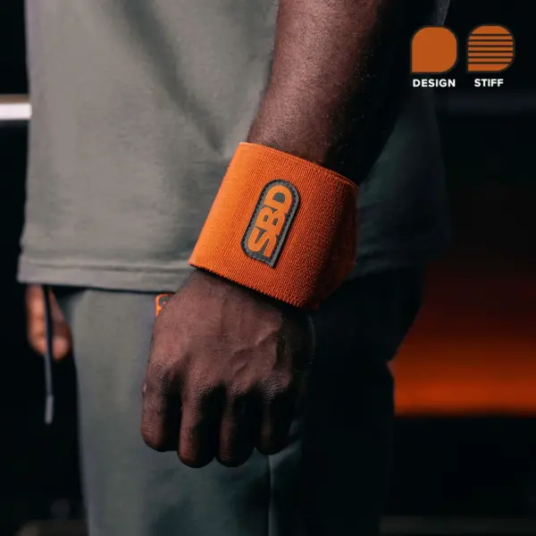 Forge Orange Wrist Wraps - Image 4