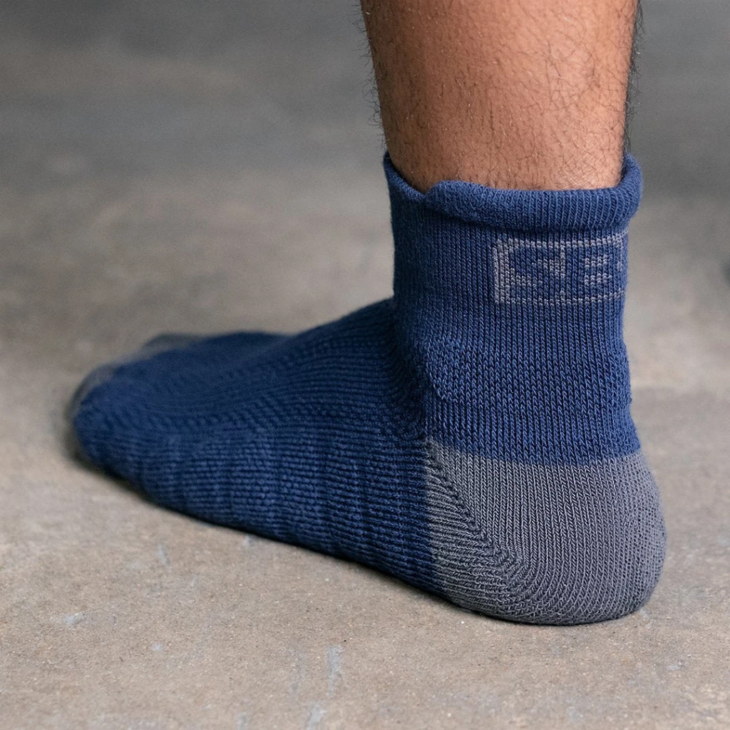 Storm Navy Trainer Socks - Image 2