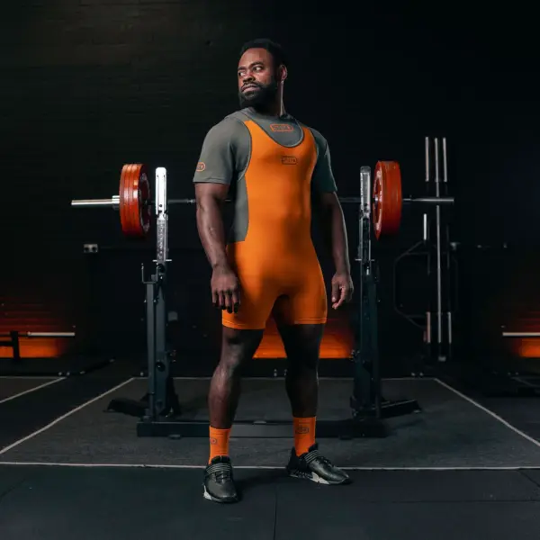 Forge Orange Powerlifting Singlet