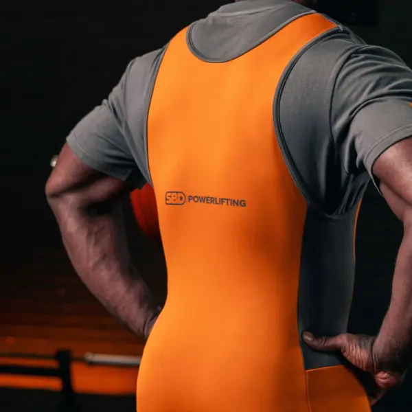 Forge Orange Powerlifting Singlet - Image 2
