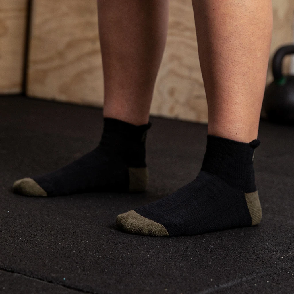 Featured image for “Endure Black Trainer Socks”