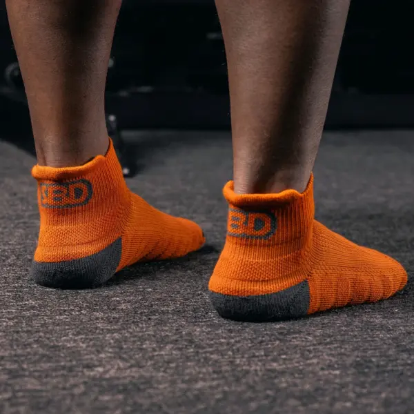 Forge Orange Trainer Socks - Image 2