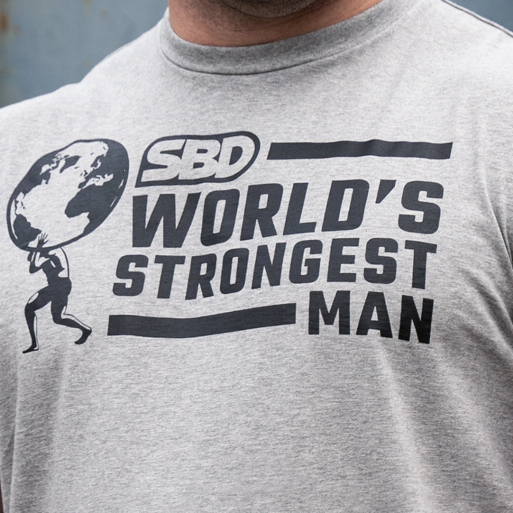 World's Strongest Man T-Shirt - Image 2
