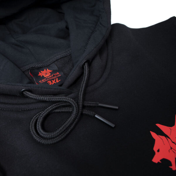 CORE Cropped Hoodie (Black) - Image 2