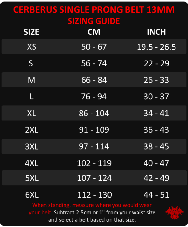 Single Prong Belt (13mm) - Image 3