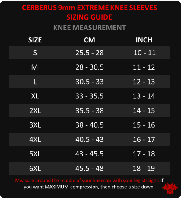 9mm EXTREME Knee Sleeves - Image 6