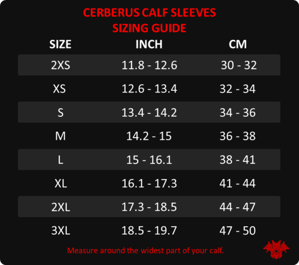 5mm Neoprene Calf Sleeves - Image 5