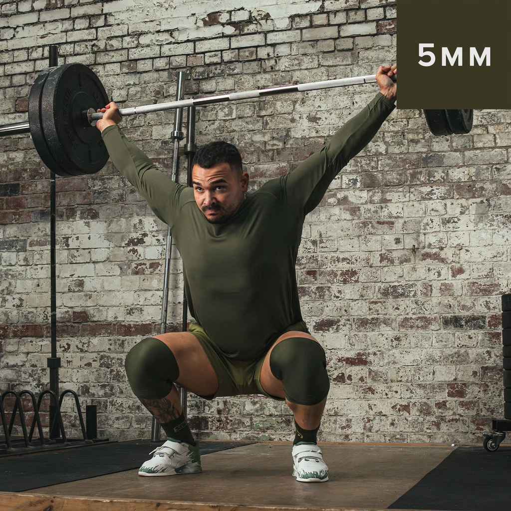 Resolve Weightlifting Knee Sleeves - Image 6